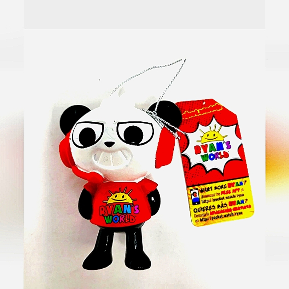 Ryan's World Panda Christmas Ornament